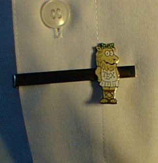 TeX the Tie Clip